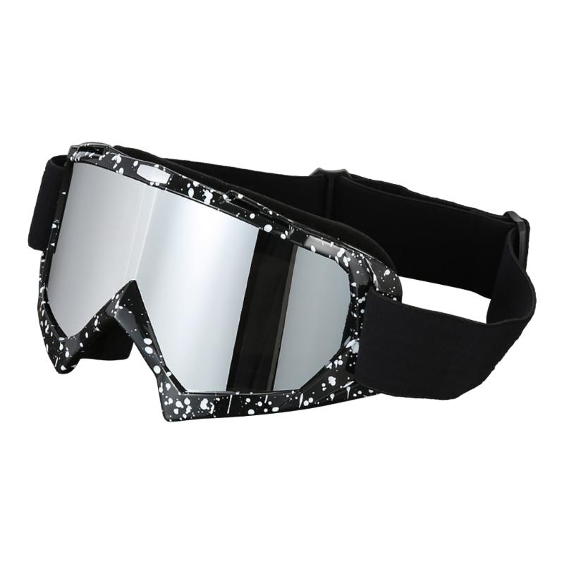 

Motorcycle Goggles Dirt Bike Glasses Motocross Windproof ATV Dustproof Scratch Resistant