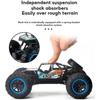Blue Green 2.4G Alloy RC Car Four-wheel Drive Rock Crawler Remote Control Racing Cars  Toy Gift