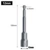 Hexagon Socket Wrench Magnetic 100mm 1pc Chrome Vanadium Steel