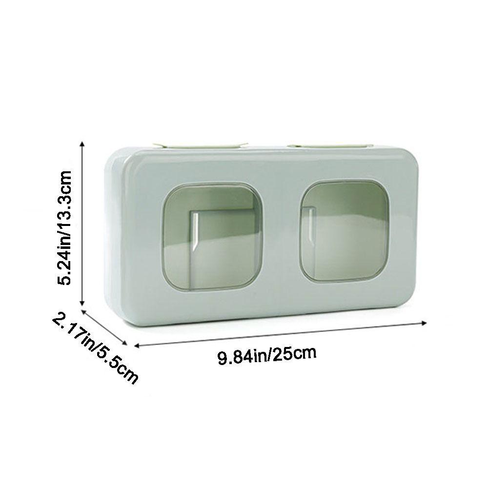 Wall-mounted Disposable Food Cover Storage Box Punch-Free Shower Cap Organizer  for Home