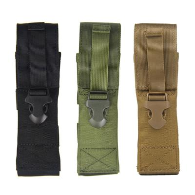 Nylon Flashlight Holster Pouch Carry Bag Holder LED Torch for Travel Hunting