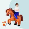 Disfraz Inflable de Caballo Divertido para Festivales y Actuaciones