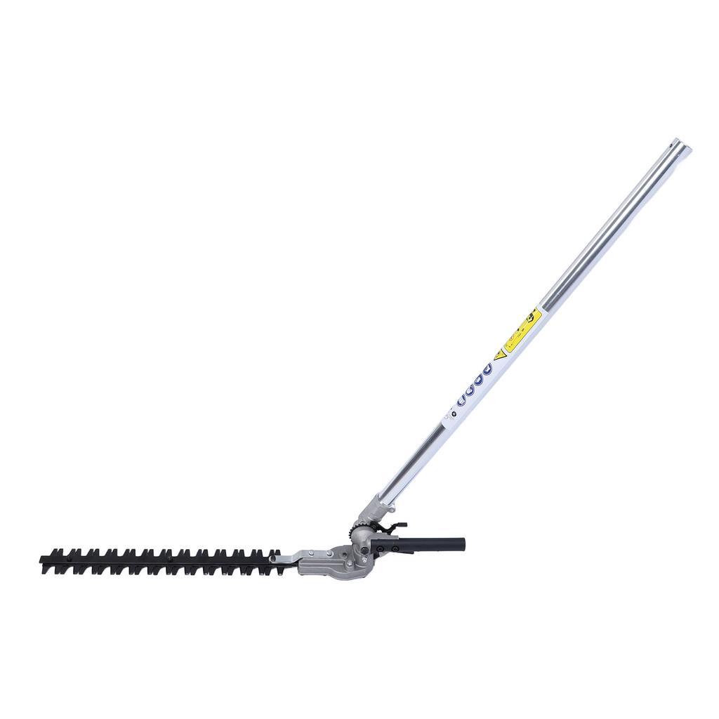 Hedge Trimmer Head High Efficiency Multifunctional   Hedge Trimmer Attachment with Extension Pole for Mowing Grass