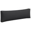 Pallet Cushion Set 3 Piece Black Fabric