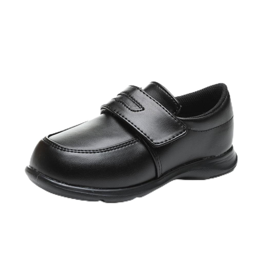 Carrot Formal Sizes Size CR C2092 Kids' Loafers, 14-24.5cm, 0.5cm Adjustable, Black, 23.0cm, 2E,