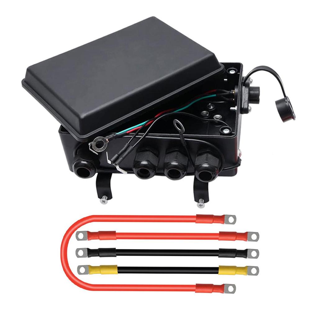 12V Winch Solenoid Control Contactor Pre-Wired Box for 8000-17000 Electric ATV UTV Winches  Contactor Easy