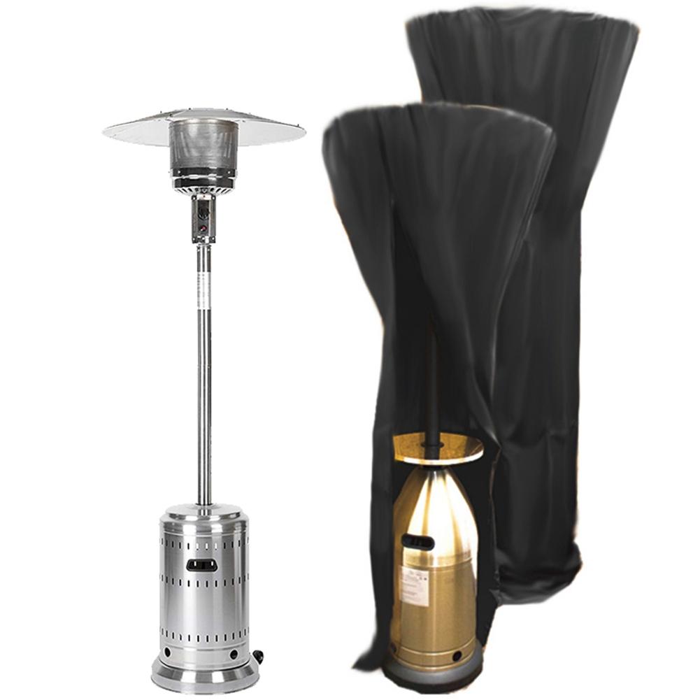Outdoor Oxford Cloth Waterproof Dustproof Garden Courtyard Patio Heater Cover(226x85x48cm)