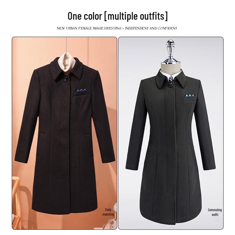 Women's Korean Style Padded Mid-Length Coat