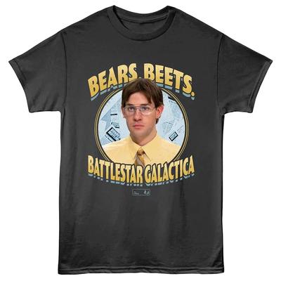 The Office Bears Beets Battlestar Men's T Shirt