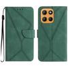 Stitching Embossed Leather Phone Case