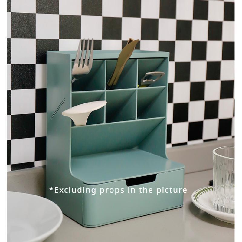 Large Capacity Oblique Pen Holder Storage Box Student Children Girl Makeup Brush Bucket Office Desktop Storage Pen Bucket Stationery Organizer