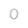 APM Monaco Pave design, synthetic cubic zirconia ring, same style for men and women, couple model, silver W23356OX