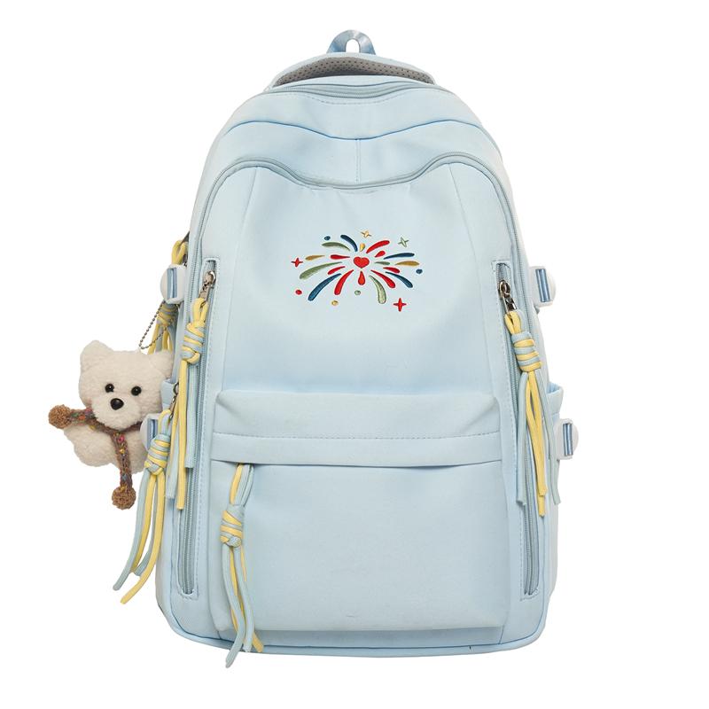 Printed Backpack Large Capacity Student Schoolbag Women s Travel Backpack