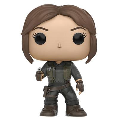 POP! Rogue One: A Star Wars Story Jyn Erso, Approximately 90mm, Pre-painted, Soft Vinyl Figure
