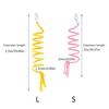 Lovebird Parrots Cage Spiral Bridge Swing Climbing Cotton Training Ladder Toy for Bird Pet Supplies