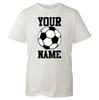 Personalised Your Name Football Style Sports Lovers Mens Gift Top T-Shirt