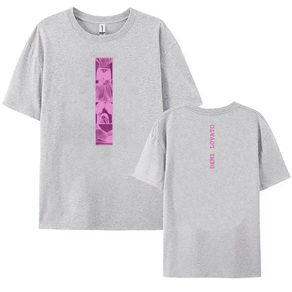 

DEMI LOVATO PHOTOSTRIP TEE Unisex Streetwear Loose Cotton Women Unisex Tshirts Short Sleeve Casual Female Tshirt Graphic Clothing 4XL