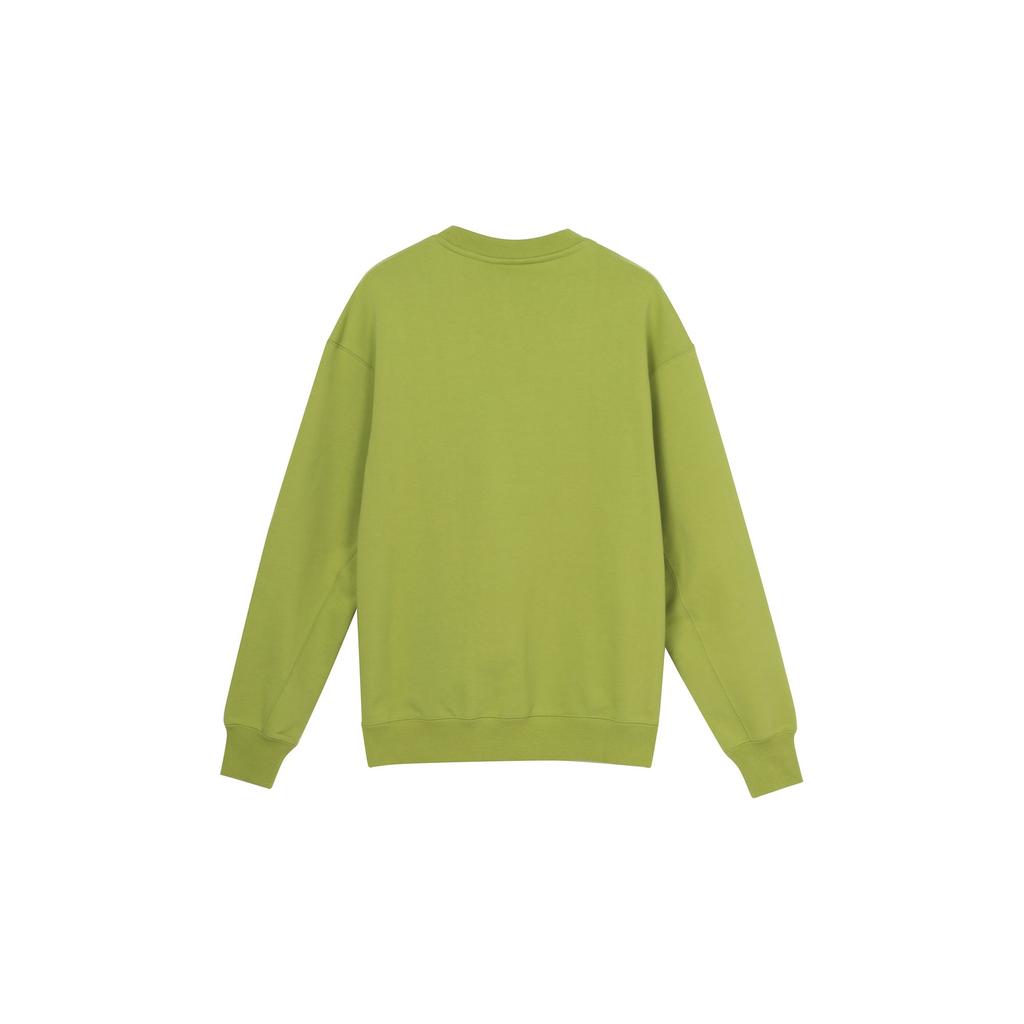 Nike Sweatshirts Men's Pear Green Crew Neck Moderate Regular DB9408-310