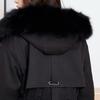 KAISER Women's Fox Fur Collar Rabbit Lined Parka