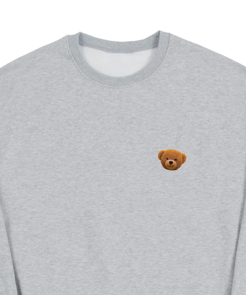 GRAVER [Unisex] Small Of Bear Sweatshirt_Gray