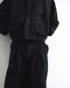 ANGLAN Heavy Sweat Long Tuck Pants - Black