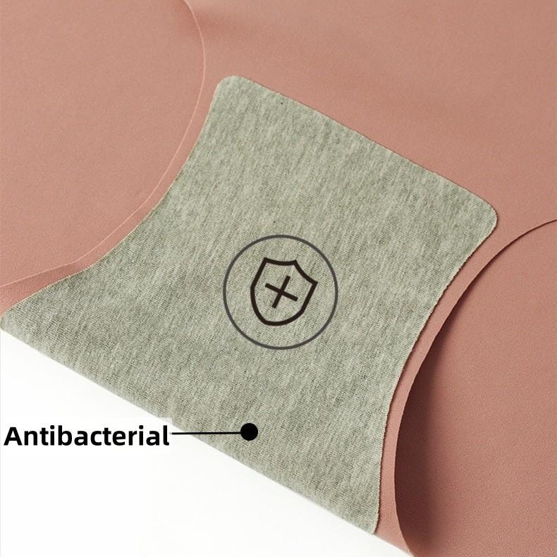FINETOO Women Seamless and Traceless Panties Solid Antibacterial Lingerie Silk Fabric for Sports Yoga Briefs