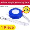 Soft Ruler Livestock Measuring Tape Portable Livestock Weight Estimator  Animal