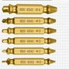 Set de extractoare de șuruburi deteriorate, kit de extracție de șuruburi dezlipite pentru filet de glisare, extractor de șuruburi rupte, dispozitiv de îndepărtare a șuruburilor