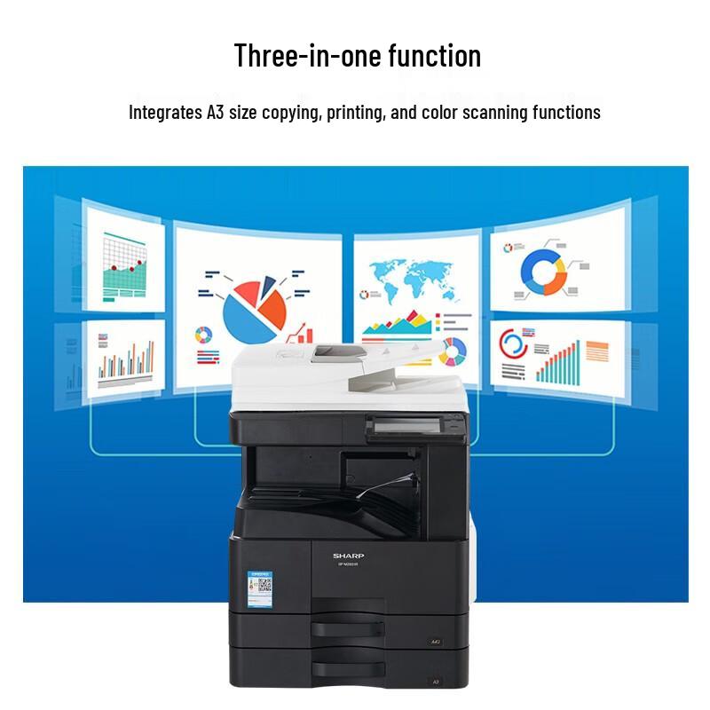 Sharp 16,000 Page Yield Black Toner Cartridge Consumables Pack CN plug (adapter included)
