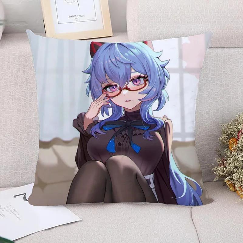 Genshin Impact Decorative Cushions for Sofa Cushion Covers Luxury Pillow Cover  Car Decoration Fall Decor Pilow Cases