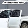For VW Volkswagen Amarok 2011-2018 PVC Car Window B Pillar Post Vinyl Stickers Column Stickers Trim Accessories