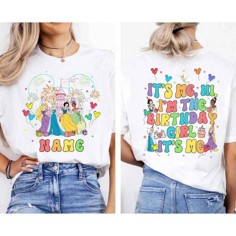 Princess Birthday Girl Unisex New Casual Fashion Couple Streetwear for Unisex and Women