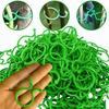 100pcs Horticultural Planting Clips Tie Reusable Plant Bundled Buckle Ring Garden Tomato Hook Plants Fixed Tools Garden Decor