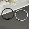 2 Pcs /Lot Cross Couple Wrist Bracelet New Arrival Stylish Fashionable White Black Color Charm Bracelets Present Gift Idea Friend Lover Handmade