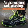Non-Slip Safety Shoes Men Anti-Smash Steel Toe Shoes Anti Puncture Work Sneakers Indestructible Shoes Casual Protection Shoes