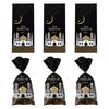 100pcs Mubarak Bags Plastic Cookie Candy Bag Ramadan Kareem Decor Islamic Muslim Party Supplies Eid Al-fitr Decor