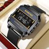 Binbond D081 081 New Fashion Digital Men Electronic Watches Sport 3ATM Waterproof Wristwatch LED Display Countdown Alarm Clock