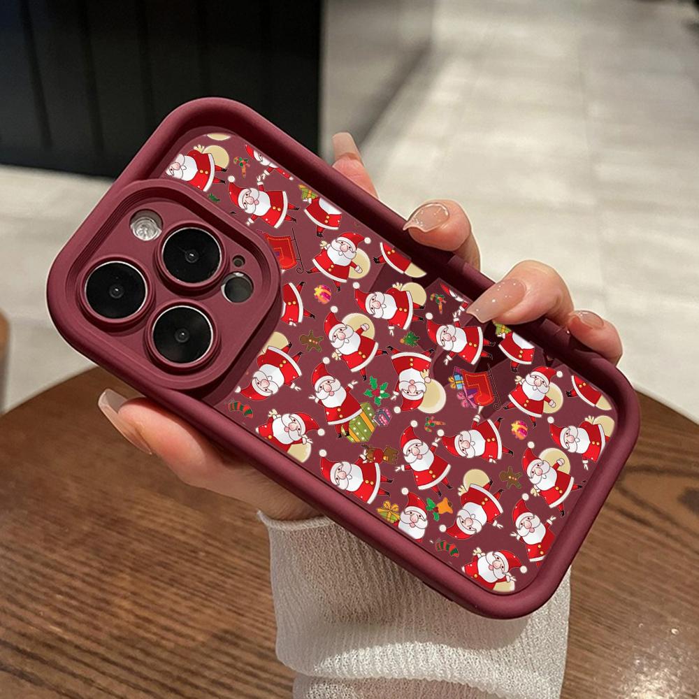 Sky Eye Ladder Soft Case für Samsung A06 A15 A25 A35 A55 A14 A24 A34 S23 S24 FE Alle Samsung Modelle Handyhüllen Cover NY43 Weihnachten Frohes Neues Jahr Kunst