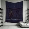 Little Nightmares Arazzo da Parete Estetico Appeso a Parete Coperta in Tessuto Stampato Arazzi Decorativi per Camera da Letto Soggiorno Arredamento per la Casa