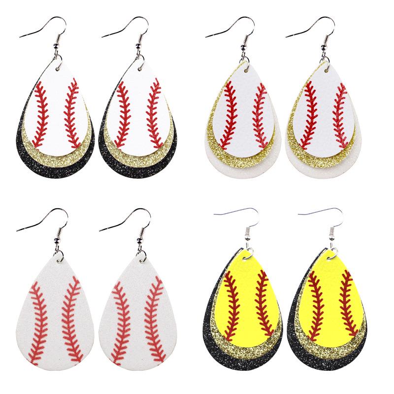Stylish PU Leather Earrings: Creative Designs & Shapes