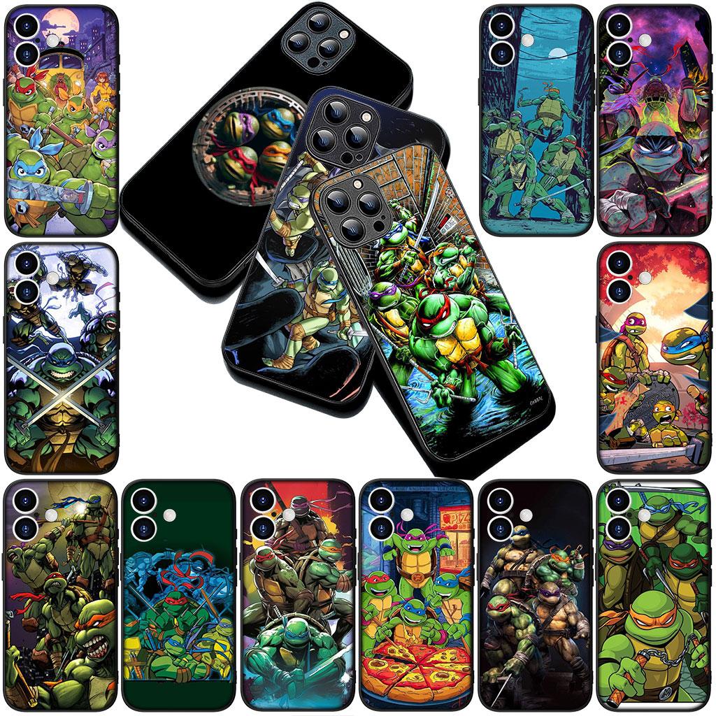 Phone Cover for Samsung Galaxy S22 S21 S20 FE Ultra Plus A07 A17 A15 A16 A25 A57 A37 Case Anime N-Ninja-Comics T-Turtles-Lovely