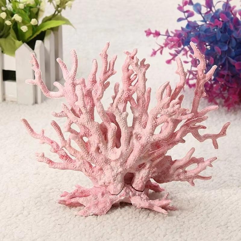 Aquarium Simulation Coral Branch Ornament Underwater World Simulation Plant Branch Fish Tank Landscape Decor Fake Coral Decor