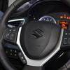S Logo Car Steering Wheel Center Emblem Badge Sticker For Suzuki Tianyu SX4 Shangyue Ruiqi Alto Swift Baleno Interior Accessorie