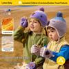Lemon Baby Kids Warm Knit Pullover Hat with Ear Protection for Boys & Girls - Windproof for Autumn/Winter