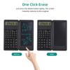 Foldable Scientific Calculators With 6 Inch Writing Tablet Digital Drawing Pad Graphing For Office Business School