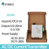 ZA-WI AC/DC Current Sensor Transducer AC/DC 1A 5A 10A Input 4-20mA 0-20mA 0-5V 0-10V Output DC24V AC/DC85-265V Power Supply