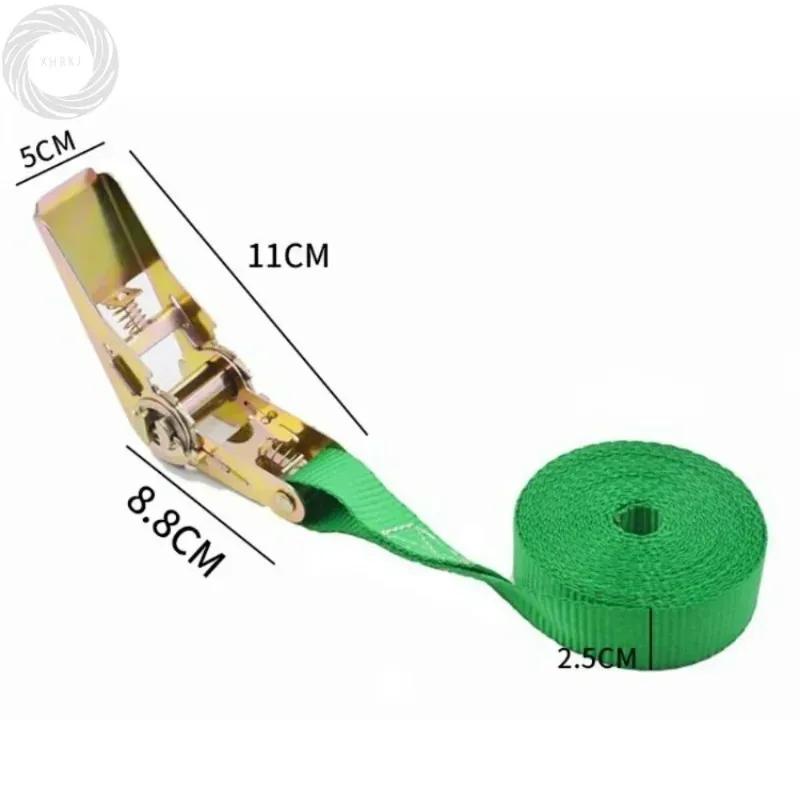 For Luggage Goods Transportation Outdoor Camping Cargo Strap Ratchet Tensioner Freight Car Fixed Tightener Tighten Rope