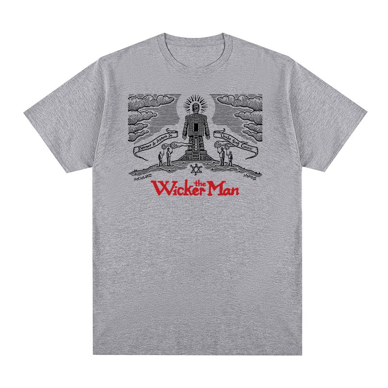 The Wicker Man Vintage Tshirt 70S Horror Movie Y2k Clothing Birthday Gift Cotton Men T Shirt New TEE TSHIRT Womens Tops