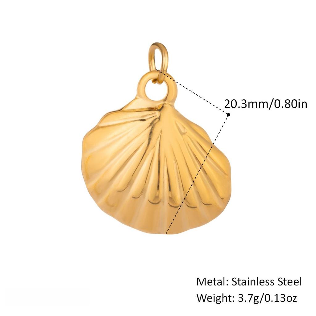  Ocean Style Hot Sale Small Animal DIY Pendant Accessories Waterproof Smooth Metal Handmade Polished Jewelry