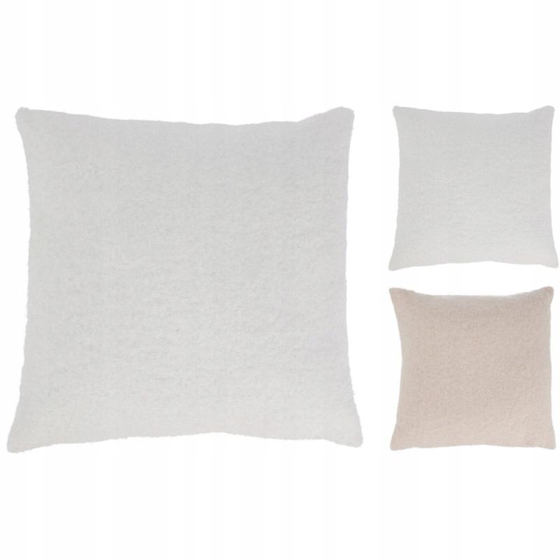 Poduszka Dekoracyjna Ze Sztucznego Futerka 43x43cm Kwadratowa